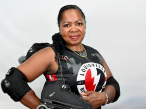 Louisville Roller Derby Skater The Good Witch