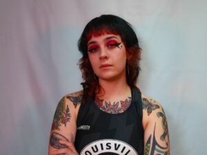Louisville Roller Derby Skater Psycho Kill-her