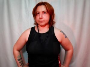 Louisville Roller Derby Skater Slamus Aran